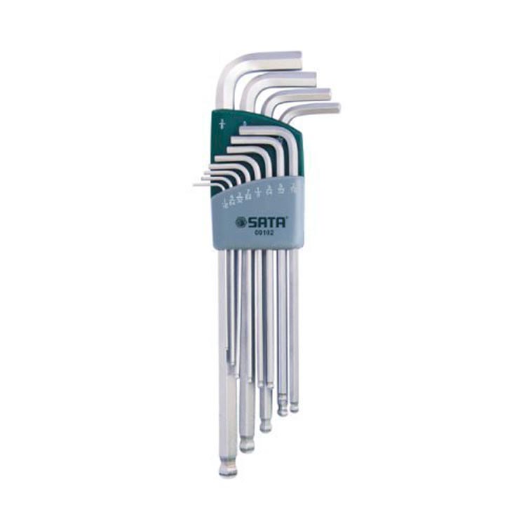 IRWIN Sechskantschlüssel-Set Mit Kugelkopf SAE 1/16" Bis 3/8" - Praktisches Werkzeug Für Heimwerker Und Profis