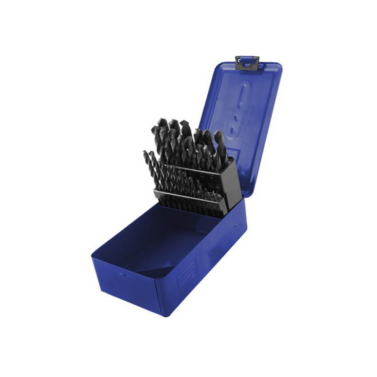 Juego De Brocas HSS Rectificadas 25 Pzas 1-13MM