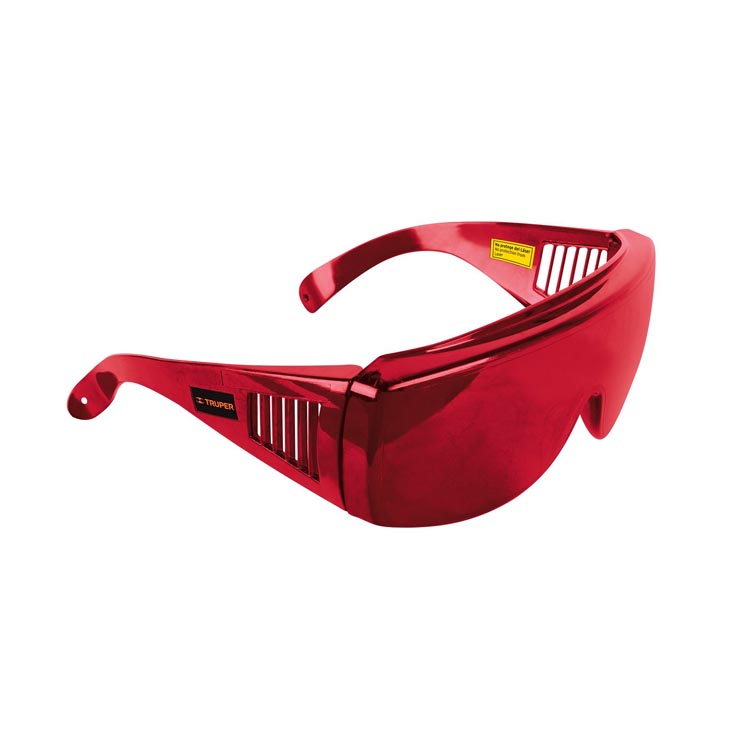 Gafas con store lente rojo